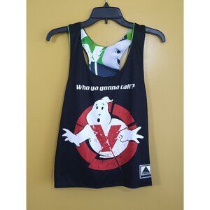 Premium Sportswear Reversible Ghost Busters/Stay Puff Marshmallow Tank Youth L